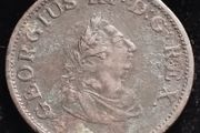 #530 - Ireland - Hibernia - 1805 - Half Penny - George III