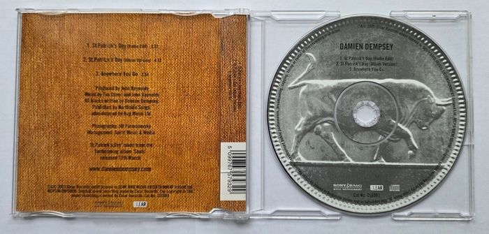 Damien Dempsey - St. Patrick's Day - CD Single