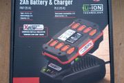 Parkside 2Ah Battery &amp; Charger Set, Brand New with Warranty!