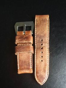 Leather strap for 47mm Panerai