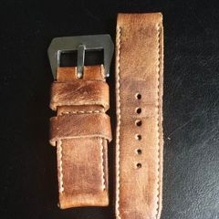 Leather strap for 47mm Panerai