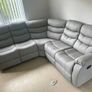 Roma Sorrento Corner Leather Recliner Image 6