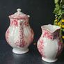 San Claudio Spain Ironstone " Empire" Coffee Pot and Milk Jug Image 4