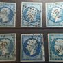 Stamps x 30  France Circa. 1870 Napoleon & Ceres Image 2