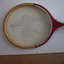 Vintage Le Coq Sportif Wooden Squash Racket with Case Image 2