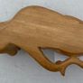 two nice wooden cat sculpture's Image 3