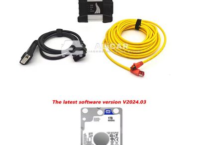 OBD2 Scanner ICOM NEXT WIFI Diagnostic Tools For BMW 1TB V2024.03 Latest Software ICOM A2 + B + C Offline Pemrograman Car