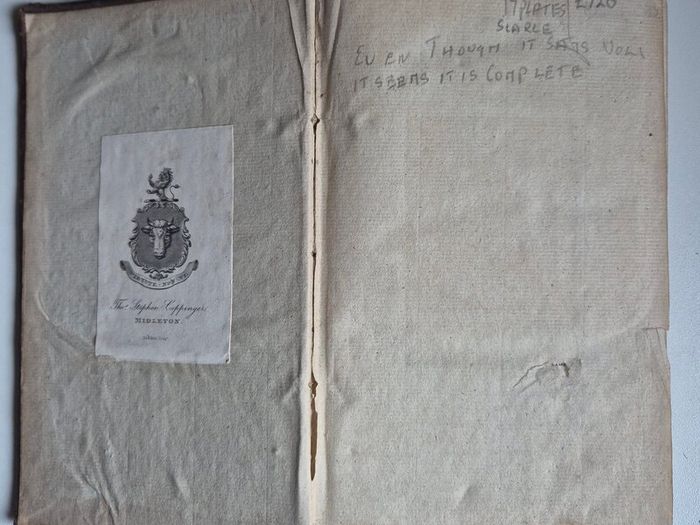1742. The Philosophical History and Memoirs of the Royal Academy of Sciences at Paris. 1st Edition.  London, First Edition, Octavo, 8vo, Antiquarian, Rare Book, Scientific, Natural Philosophy, French Science, Translation, Abridgment, Copper-Plates.