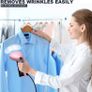 Fast Heat Up Foldable Steamer HandHeld Steamers for Fabric Steamer, 320ML Large Detachable Water Tank for Home and Travel Steam Fabric Steamer Wrinkle Remover 1500W (FREE POSTAGE) Image 4