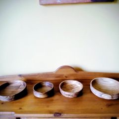 Wood Turning Bowls (4)/reduced For Quick Sale!!