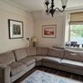 Grey Corner Sofa with Chair Image 3