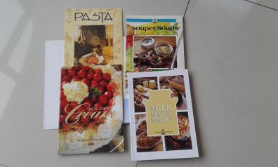 Vintage Cookbooks/Set of 4 NDC /National Dairy Council Cookery Books.