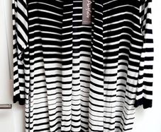 Black & White cardi UK 24 BNWT