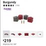 Studio Soundproofing & Echo Reduction Kit - Auralex Acoustics Roominators D 36-DST Burgundy Image 3
