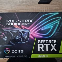 Asus Rog Strix Geforce Rtx 3060 Ti Oc Edition