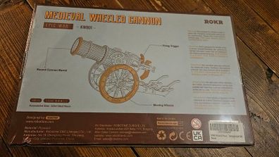 rokr medieval wheeled cannon