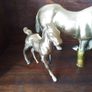 Brass Mare & Foal Image 3