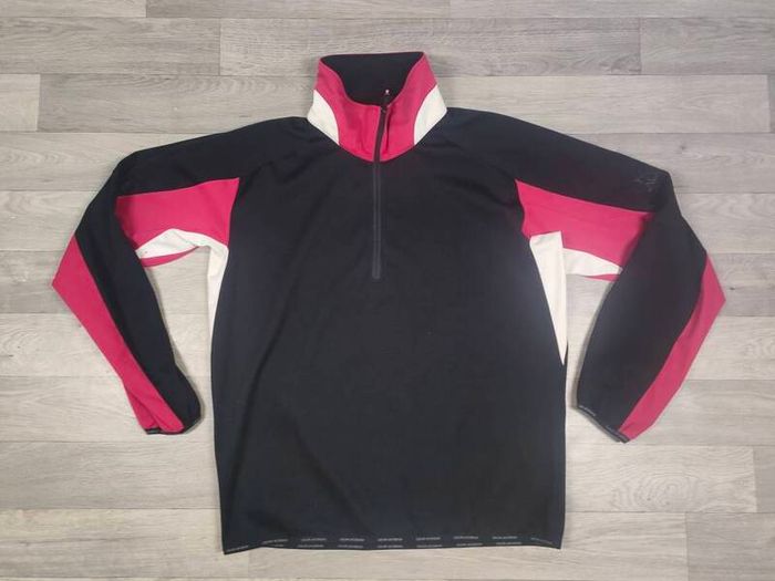 Oscar Jacobson WPS Half Zip Softshell Golf Jacket Mens Medium