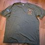 embroidered regimental tshirt , specifically representing the 18 (UKSF) Signal Regiment. Image 2