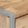 Coffee Table 95x50x40 cm Rough Mango Wood Image 2