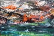 Abstract Irish Landscape 21x30cm 01