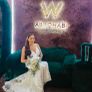 WEDDING dress ,shoes and veil,decorations,flower bouquet Image 2
