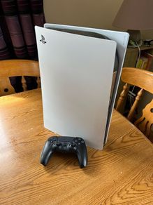 PS5 Digital Edition and Controller