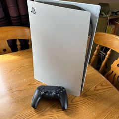 PS5 Digital Edition and Controller