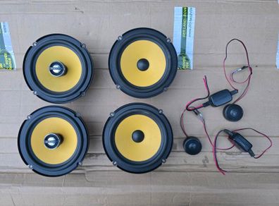 Speakers JL Audio C1-650CW C1-650X with tweeters