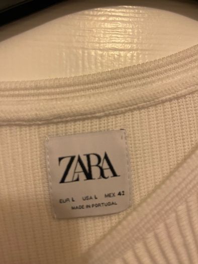 jumper white Zara