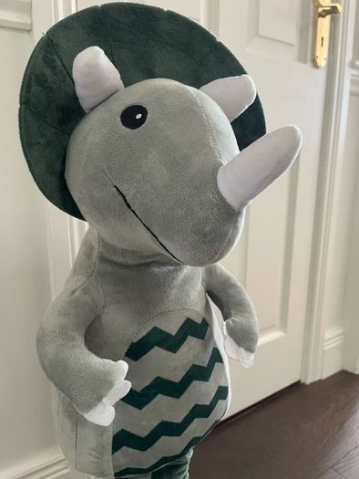 Dinosaur Soft Toy with Extendable Legs