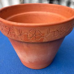 Terracotta flower pot
