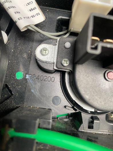 Heater control panel Ducato Boxer Relay
