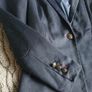 Navy Office Jacket  Size 10 Image 3