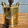 antique French blow lamp Image 4