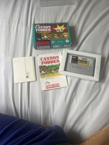 Snes Game Canon Fodder