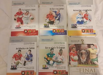 Ulster GAA Programmes Bundle