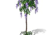 Artificial Wisteria with Pot 160 cm