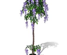 Artificial Wisteria with Pot 160 cm