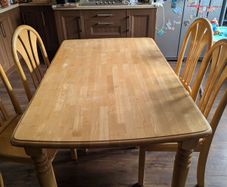 table and chairs