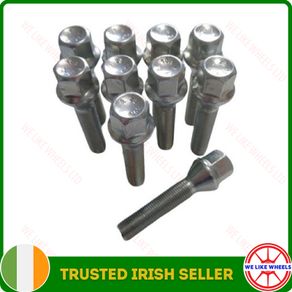 10 x New Extended Wheel Bolts (50mm) Citroen, Peugeot (T10) Delivery