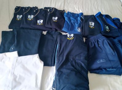 Colaiste na hinse Laytown boys uniform
