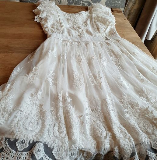 New with Tags M&S Beautiful Dress / Communion/ Flower Girl / Special Occassion Dress