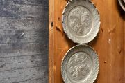 Plates clay pottery