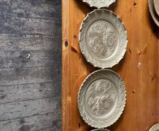 Plates clay pottery