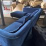 Blue corner sofa set L shaped Image 3