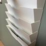 IKEA KVISSLE Wall newspaper rack, white Image 2