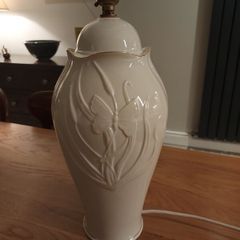 Vintage Belleek Table Lamp Base