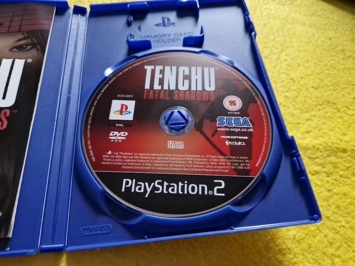 Tenchu Fatal Shadows PlayStation2 Ps2 games Original