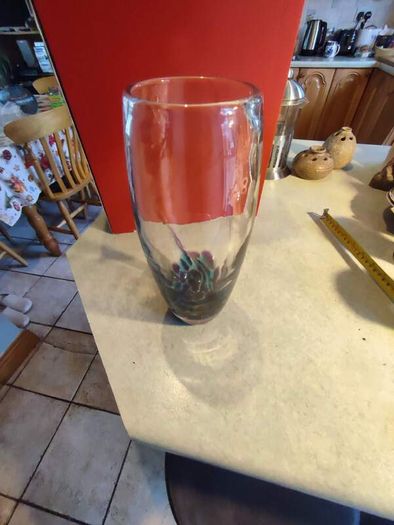 Jerpoint Glass Tulip Vases - Seascape
